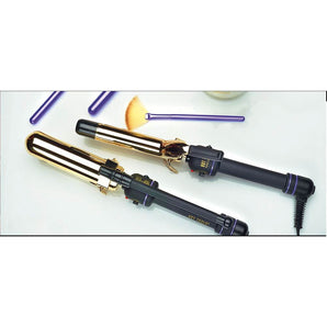 Hot Tools Professional 1 1/4 Inch Variable Heat 24K Gold Hair Curling Iron Wand