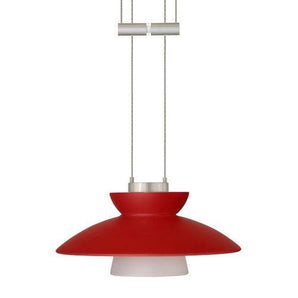 Besa - 1XA-271831-SN - One Light Pendant - Trilo - Satin Nickel