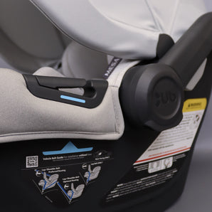 UPPAbaby Mesa Max Infant Car Seat & Base Set color white and grey