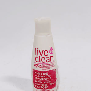 Live Clean Pink Fire Colour Protect Conditioner, 350 mL, Conditioner