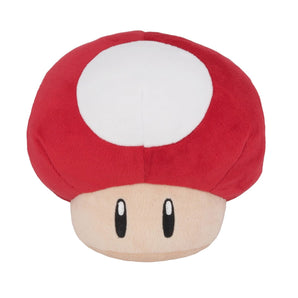 Super Mario All Star Collection Red Super Mushroom 6" Plush [Little Buddy]