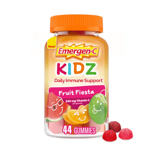 Emergen-C Kidz Daily Immune Support  Dietary Supplements with Vitamin C, Fruit Fiesta - 44 Count