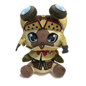 Stubbins CP-PL-005 Capcom Monster Hunter World Version Palico Plush, 6"