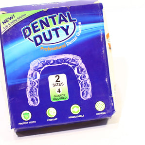 Professional Dental Guard -Pack Of 4- Stops Teeth Grinding, Bruxism, Tmj, & Eliminates Teeth Clenching . Includes Fitting Instructions & Anti-Bacterial Case. Satisfaction Is Guaranteed!