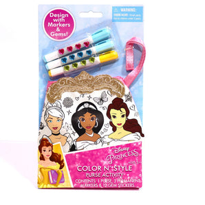 Disney Princess Color N' Style Purse Activity