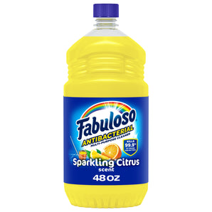 Fabuloso Antibacterial Multi-Purpose Cleaner, Sparkling Citrus Scent, 48 oz