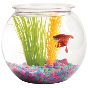 Hawkeye 1-Gallon Bubble-Shaped Fish Bowl