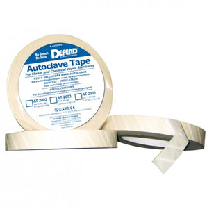 Defend Autoclave Tape (60yd Roll) - Small, 1/2" x 60 yards,  1/each