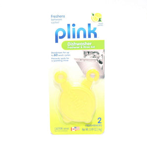 Plink Dishwasher Freshener & Rinse Aid, 2 Fresheners