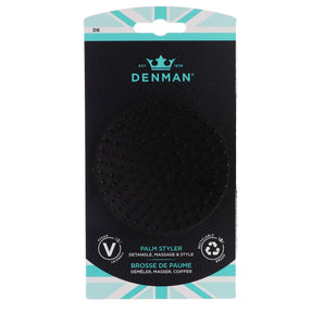Denman Brush D6 Original Be Bop Scalp Massager & Shower Brush Black