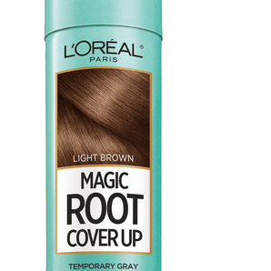 L'Oreal Paris Magic Root Cover Up Concealer Spray, 06 Light Brown, 2 oz