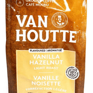 Van Houtte, Vanilla Hazelnut Light Ground Coffee, 340g/12oz., {Imported from Canada}