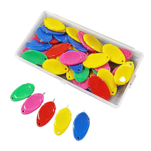 Threader for Hand Sewing, Wire Loop DIY Simple Threader Hand Machine Sewing Tool for Cross Stitch, Crafting, Embroidery - Multicolor 50Pcs