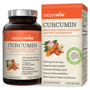 NatureWise Curcumin, 2250mg, 180 Ct