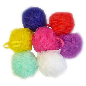 Aquasentials Mini Mesh Bath Puff Sponge (8 Pack)