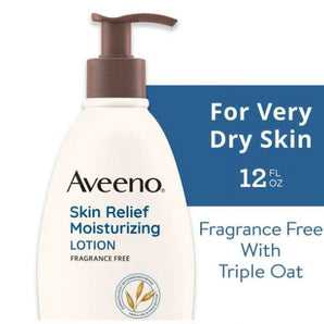 Aveeno Skin Relief Moisturizing Lotion for Very Dry Skin, 12 fl. oz