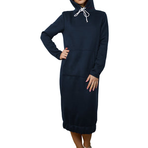 Baby'O Women's Super Comfy Hoodie Sweatshirt Bubble Dress