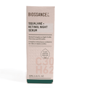 Biossance Squalane + Retinol Night Serum - Size: 1 oz / 30 mL