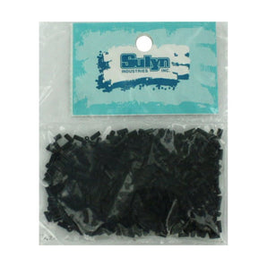 Black bugle beads (Available in a pack of 25)