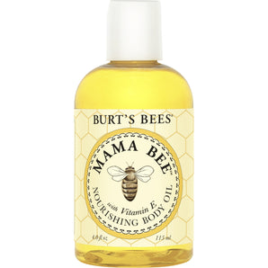 Burt's Bees 100% Natural Mama Bee Nourishing Body Oil, 4 Ounce Bottle