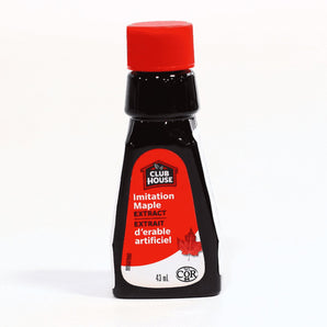 Club House, Quality Baking & Flavouring Extracts, Imitation Maple, 43ml/1.5oz.,{Imported from Canada}