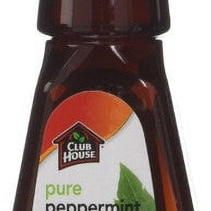 Club House, Quality Baking & Flavouring Extracts, Pure Peppermint & Mint, 43ml/1.5oz., {Imported from Canada}