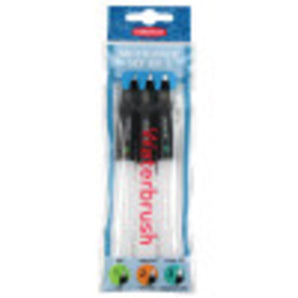 Derwent Waterbrush 3-Tip Set