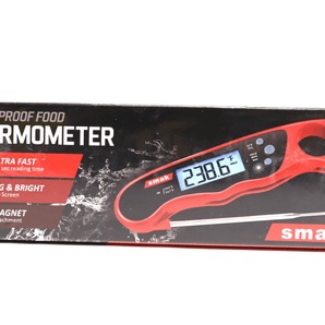 Digital Instant Read Meat Thermometer - Waterproof Kitchen Food Cooking Thermometer with Backlight LCD - Best Super Fast Electric Meat Thermometer Probe for BBQ Grilling Smoker Baking Turkey