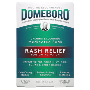 Domeboro Astringent Solution Powder Packets, 12 Count