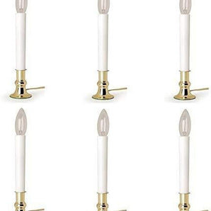 Electric Window Candle with Sensor - Quantity 6