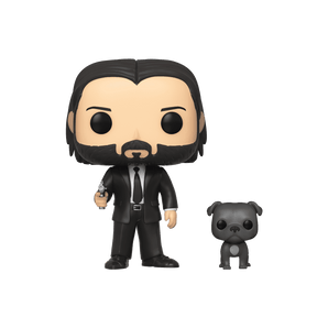 Funko POP! & Buddy: John Wick - John (Black Suit) w/ Dog