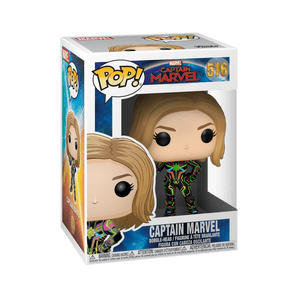 Funko POP Marvel: Captain Marvel - Captain Marvel w/ Neon Suit