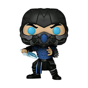 Funko Pop Mortal Kombat Movie Sub-Zero Glow in The Dark Exclusive Figure