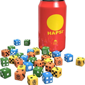 Giant Killer Robots GKR: Hapsi Can & Faction Dice (Original Flavor)