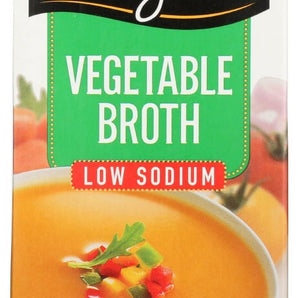 Imagine Organic Low Sodium Gluten-Free Vegetable Broth, 32 fl oz Carton