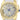 Invicta 28484 Women's Angel Yellow Gold Case White Strap Watch