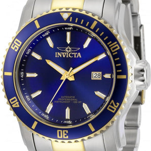Invicta Pro Diver Automatic Blue Dial Two-tone Men's Watch 30557