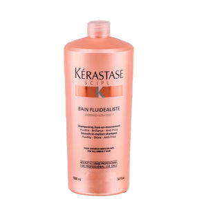 Kerastase Discipline Bain Fluidealiste Shampoo for All Unruly Hair 1000ml/34oz