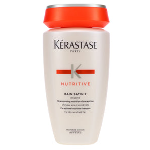 Kerastase Nutritive Bain Satin 2 Complete Nutrition Shampoo 8.5 oz