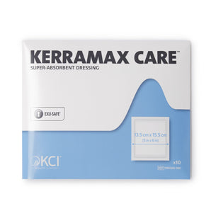 KerraMax Care Sterile Super Absorbent Dressing Rectangle 5 x 6" PRD500-100 10 per Box