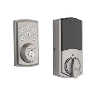 Kwikset Traditional Deadbolt in Satin Nickel