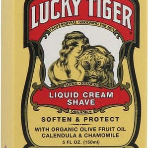 Lucky Tiger Liquid Cream Shave, 5 Fl Oz