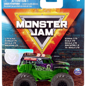 Monster Jam Grave Digger Vehicle, 1:70 Scale - (3 inches)