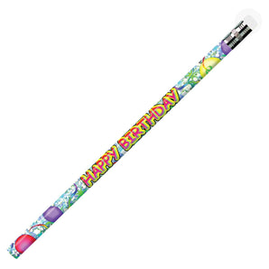 Moon Products Happy Birthday Glitz Pencil, Pack of 144