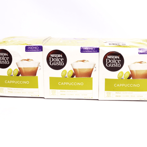 NESCAF? Dolce Gusto Coffee Capsules Cappuccino, 16 Count ( Pack Of 3 )