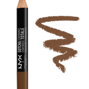 NYX Professional Makeup Gotcha Covered Concealer Pen, Deep Rich, 0.04 Ounce