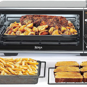 Ninja SP351 Foodi Smart 13-in-1 Dual Heat Air Fry Countertop Oven - Silver