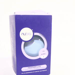 NuBra Women's Feather Lite Bra (Bluebell, D)