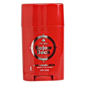 Old Spice Below Deck Anti-Chafe Stick, smooth & non-greasy, 1.7 oz