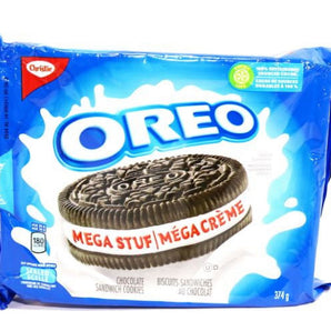 Oreo Mega Stuf Cookies, 374g/13.2 oz {Imported from Canada}